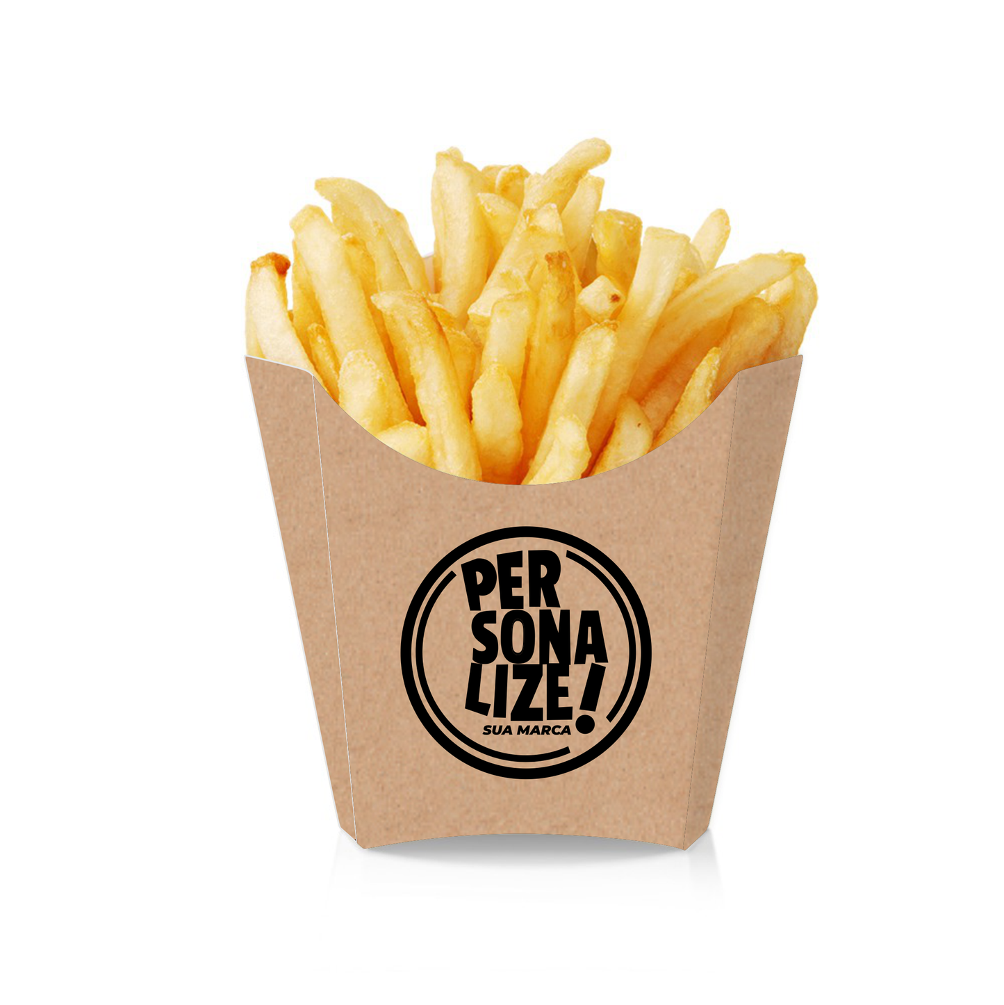 Caixa de Batata Frita MC - P - ( 9,4 x 10 x 5 ) - 1.000 Unidades