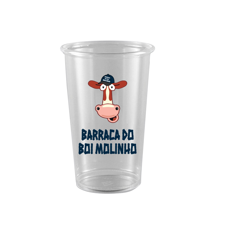 Copo Descartável Personalizado Colorido - 300ml - 1.000 unidades