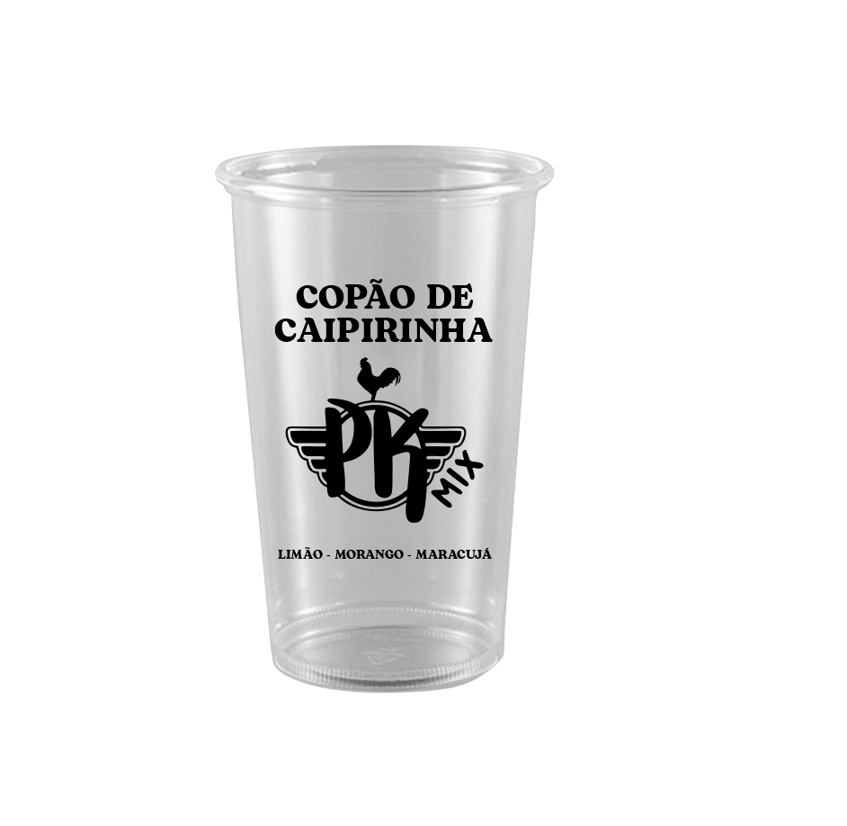 Copo Descartável Personalizado - 700ml - 3.000 unidades