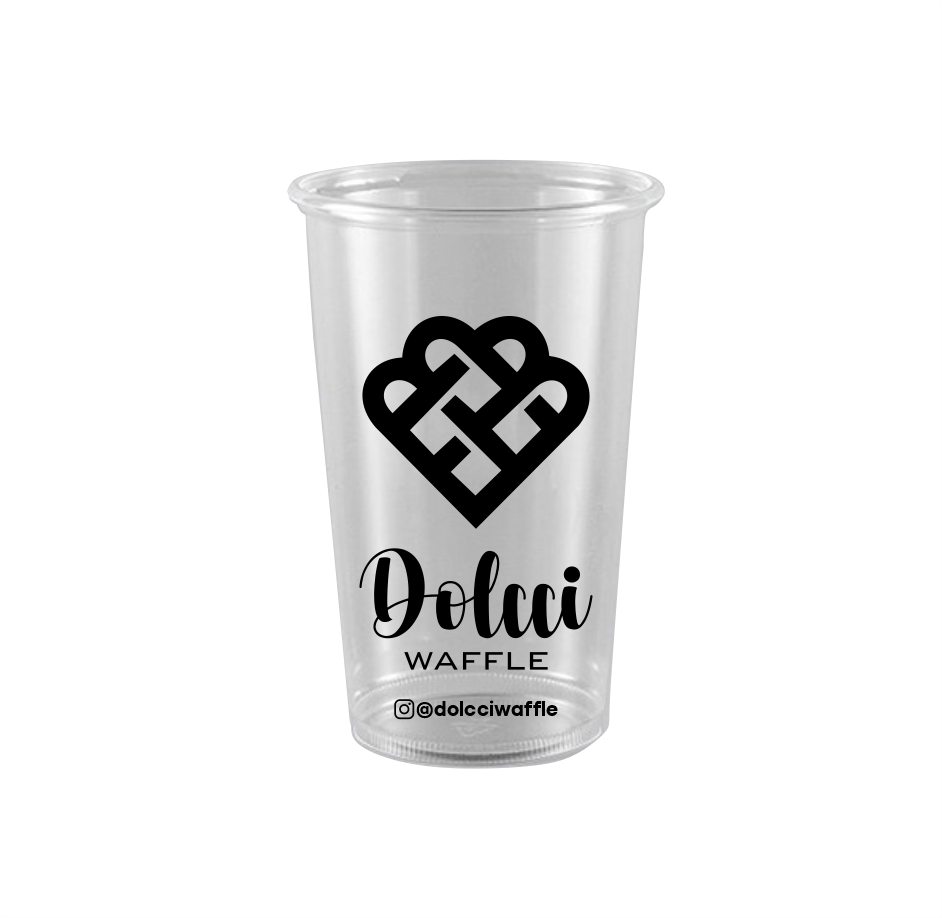 Copo Descartável Personalizado - 500ml - 1.000 unidades