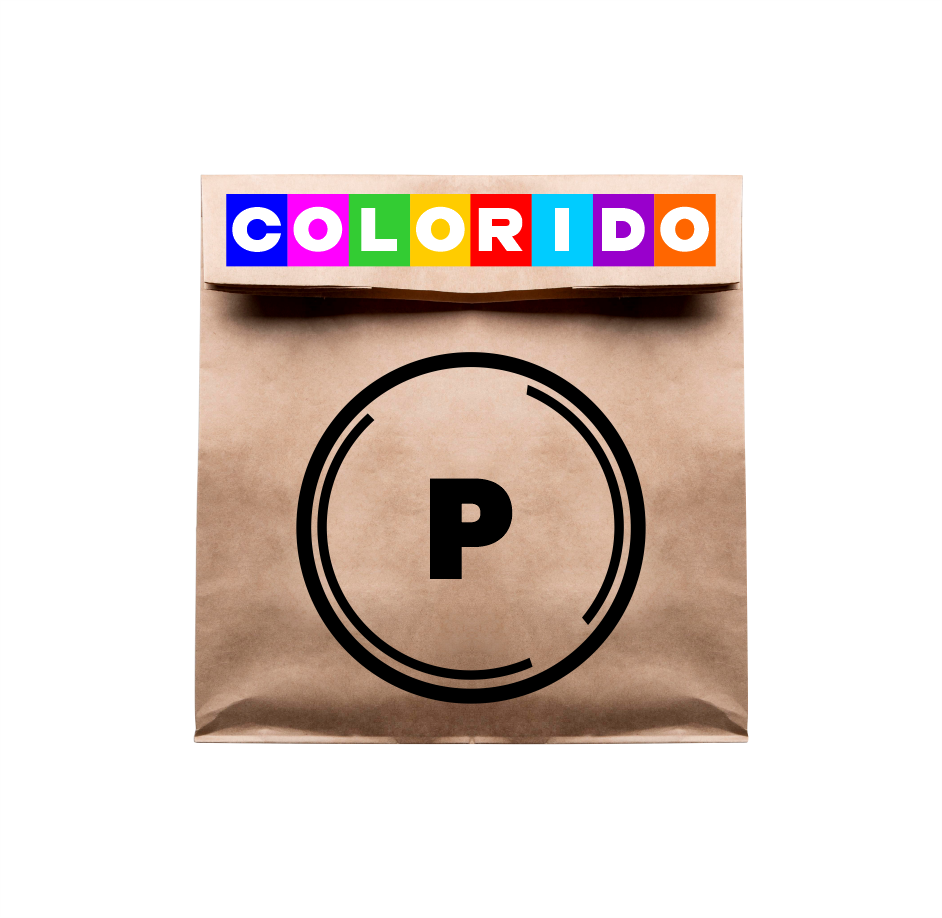 Saco Kraft Personalizado - P (22x20x09) - 10.000 Unidades Colorido