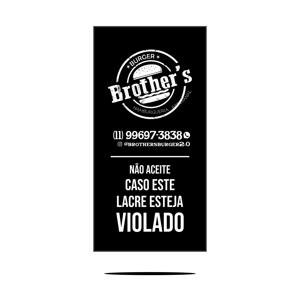 Lacre de Segurança Personalizado - 5.000 unidades