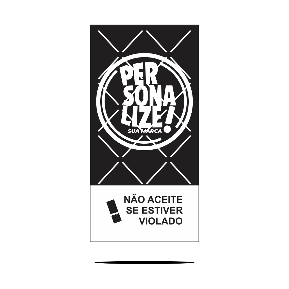 Lacre de Segurança Personalizado - 20.000 unidades