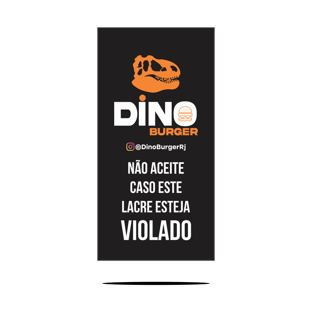 Lacre de Segurança Personalizado - 250 unidades