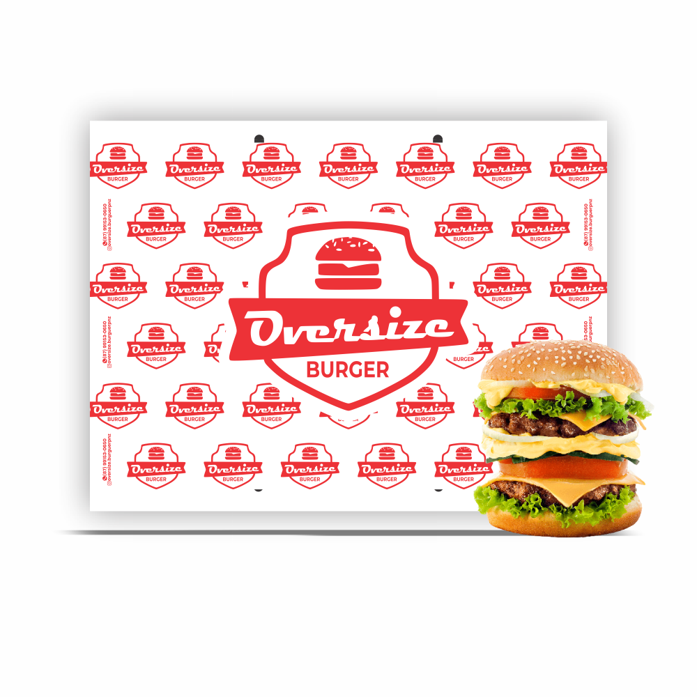 Papel Acoplado Personalizado 30cm x 40cm - 10.000 unidades