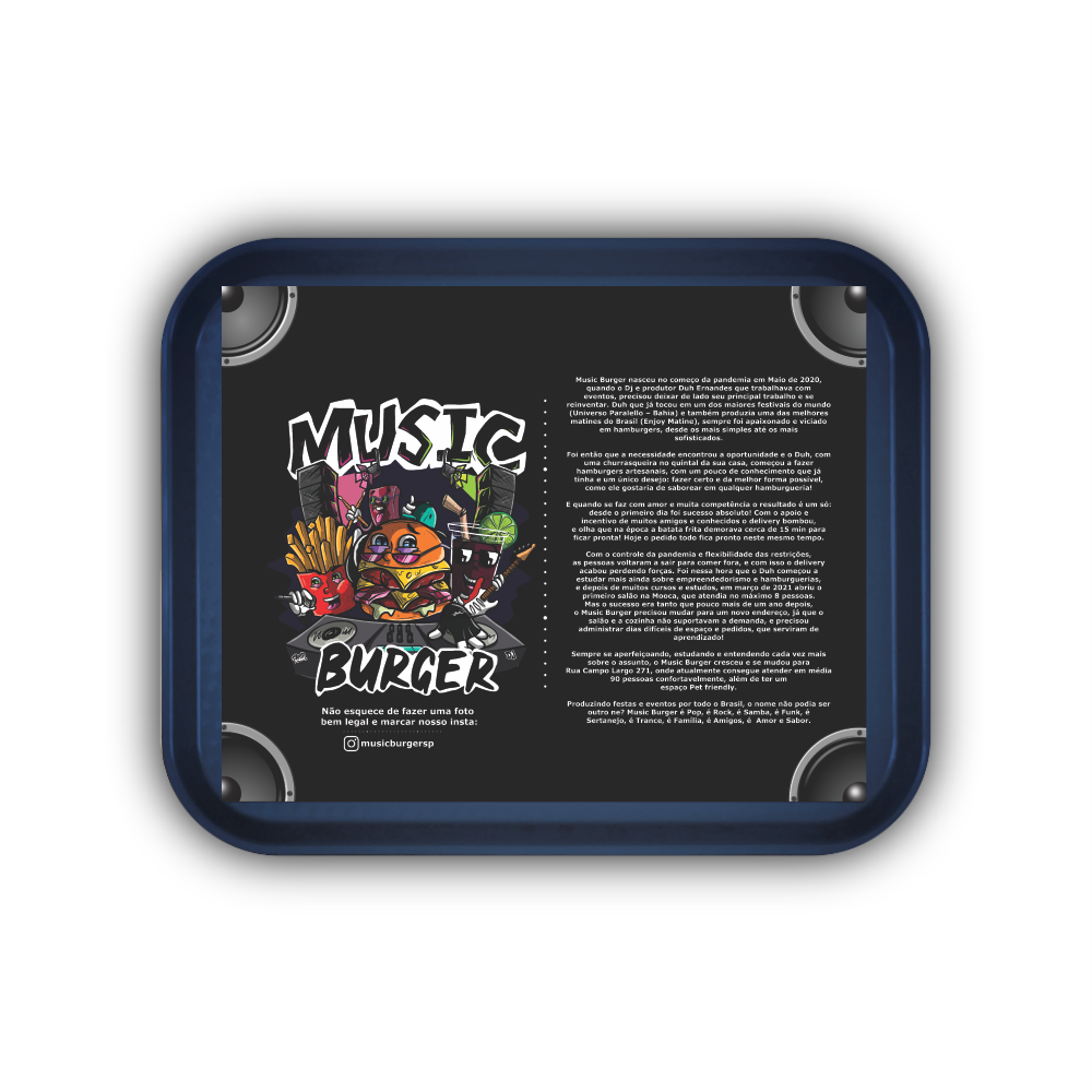 Papel Bandeja Personalizado - GG ( 30 x 42 ) - 3.000 Unidades