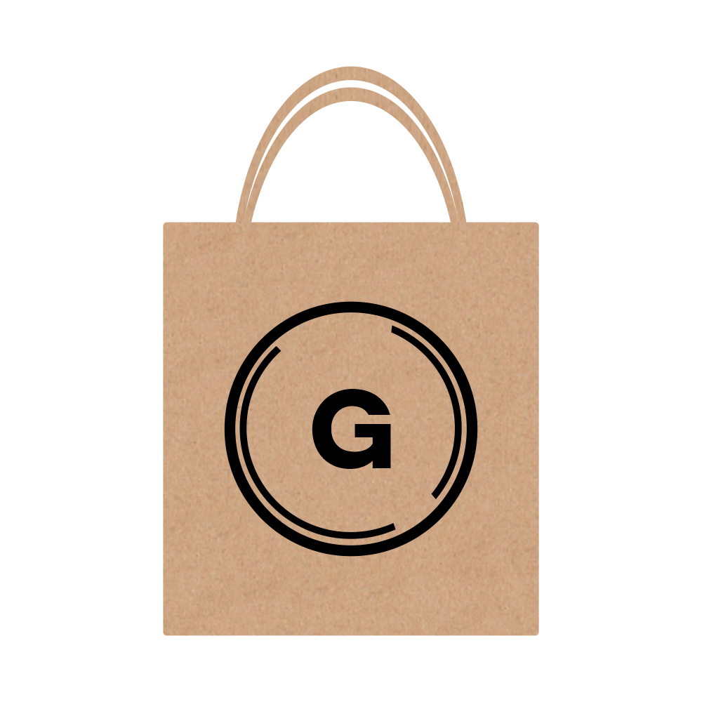 Sacola Kraft Personalizada - G (40x24x14) - 1.000 Unidades