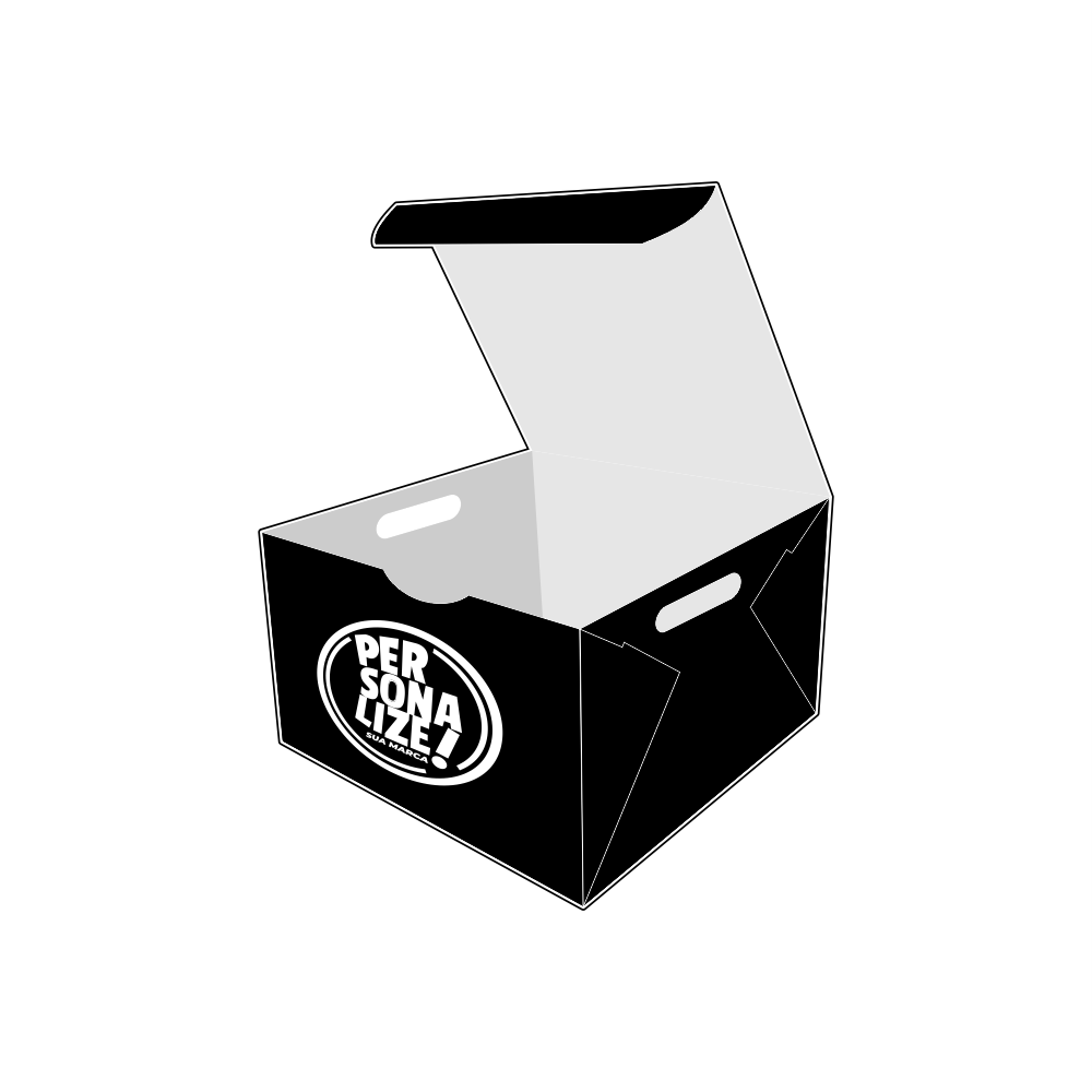Para Box Box Caixa Box Porção - 1.000 Unidades – MM Propaga Embalagens