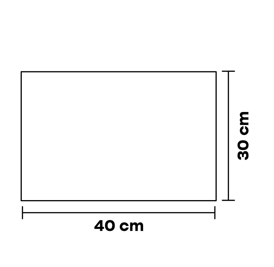 Papel Acoplado Estampa Padrão 30cm x 40cm - 100 unidades